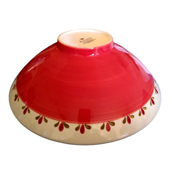 Serving Bowl - Coastline Imports - ARTISTIC ACCENTS - 9 1/2 Inches- Beautiful! - Picture 3 of 6